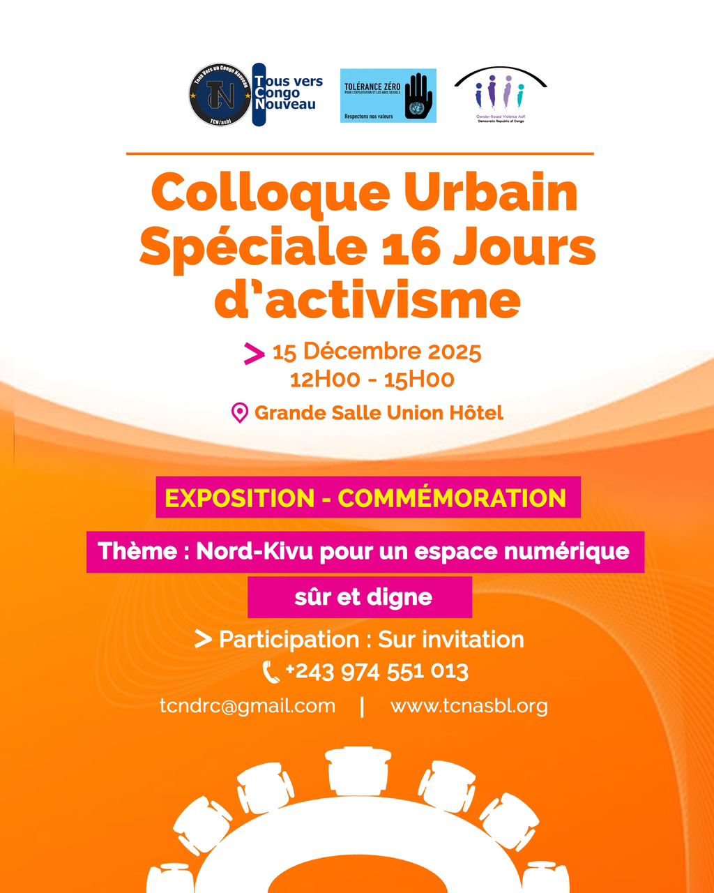 Colloque urbain spéciale 16 jours d'activisme
