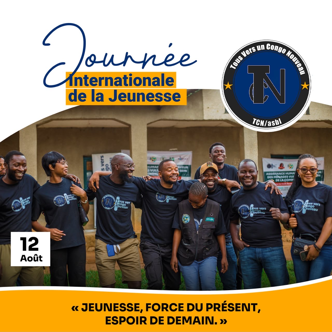 Journée Internationale de la Jeunesse : célébrons une jeunesse engagée pour la paix et le développement